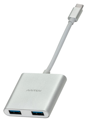 Hub MITSAI Usb-C 3 em 1 (Usb-c - Usb 3.0)