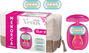 Conjunto Oferta GILLETTE Venus Snap com Máquina Depilatória + 2 Recargas