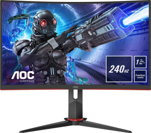 Monitor Curvo Gaming AOC C32G2ZE/BK (31.5'' - 0.5 ms - 240 Hz)