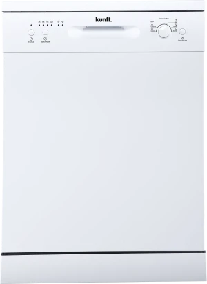 Máquina de Lavar Loiça KUNFT KDW5136 (12 Conjuntos - 60 cm - Branco)