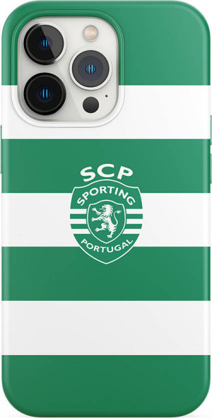 Capa JUST IN CASE iPhone XR Sporting Riscas Clássicas (Verde)