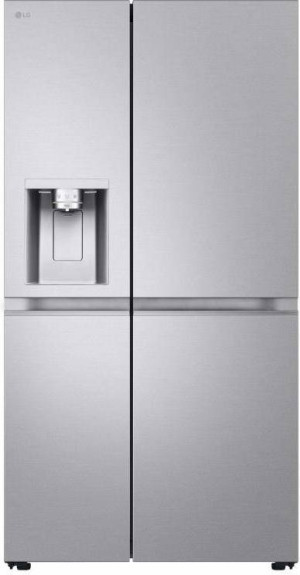 Frigorífico Americano LG GSLE91MBAC UVnano¿ DoorCooLing¿ (No Frost - 179 cm - 628 L - Cinzento)