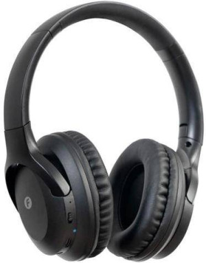 Auscultadores Bluetooth FONESTAR AURIS-BT (Over Ear - Microfone - Preto)