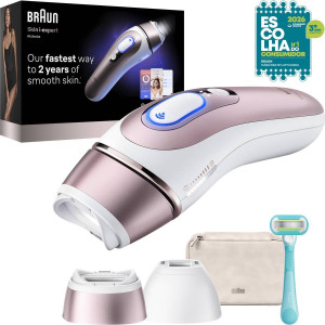 Depiladora Luz Pulsada BRAUN Silk-Expert Pro PL7211 (IPL - Multi-zonas - Corrente)