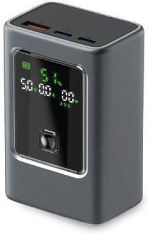 Powerbank SBS LCD 35 W (10000 mAh - Preto)
