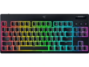 Razer BlackWidow V4 Low-profile Tenkeyless HyperSpeed - Wireless Low-profile Mechanical Gaming Keyboard (Orange Tactile Switch) - SPANISH Layout