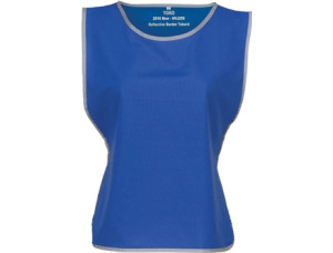 Yoko Colete com Fronteira Reflexiva Azul (XXL-3XL)