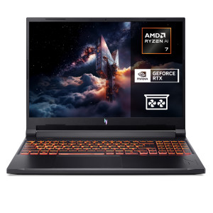 Portátil Gaming ACER Nitro V 16 AI ANV16-42-R0XU (AMD Ryzen 7 260 - NVIDIA GeForce RTX 5060 - RAM: 32 GB - 1 TB SSD - 16'')