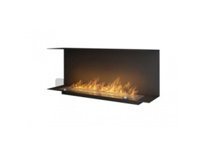Outinfire Lareira a bioetanol de três faces Lareira a bioetanol encastrável INSIDE C VERS1 cm 100 Queimador Linear 80cm / Capacidade 2L 14