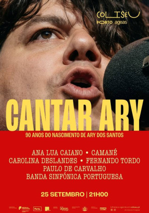 TICKETLINE Bilhete CANTAR ARY: 90 ANOS DE ARY DOS SANTOS PORTO