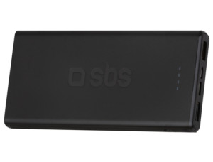 Powerbank SBS TTBB10000FASTK (10000 mAh - 2 USB - Preto)