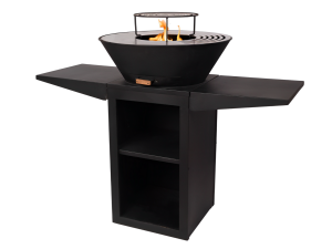 Barbecue PURLINE 60cm Bandejas Laterais Guarda Lenha Efp57B