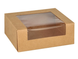 Papstar Caixa de Sushi Pura Dimensões: 195 X 140 X 45 Mm Marrom
