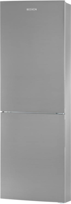 Frigorífico Combinado BECKEN Boostcooling BC4322 IX (No Frost - 185 cm - 323 L - Inox)