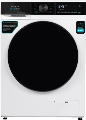 Máquina de Lavar Roupa BECKEN Boostwash BWM8813N WH (9 kg - 1350 rpm - Branco)