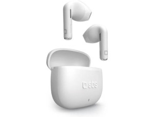 Auriculares Bluetooth True Wireless SBS Go Pods (Semi-ear - In Ear - Branco)