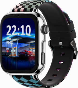 Smartwatch SAVEFAMILY SaveWatch Plus 2 para Crianças (Loop - Prateado/Preto)
