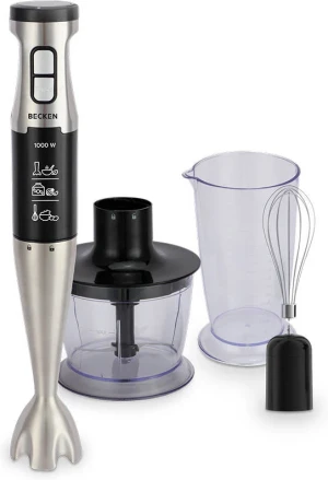 Varinha Mágica + Acessórios BECKEN BHB8894 (1000 W - Inox)