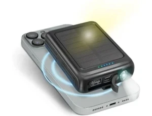 Powerbank SBS Solar MagSafe (5.000 mAh - Preto)