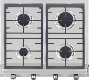 Placa de Gás TEKA EX 60.1 4G AI AL (Gás Butano-Propano - 58 cm - Inox)