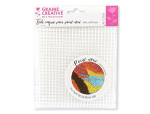 Graine Créative Tela Smyrna para Ponto Fixo 30 X 30 cm