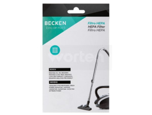 Filtro Aspirador HEPA BECKEN - REFª 5210 (Compatibilidade: Bosch, Siemens)
