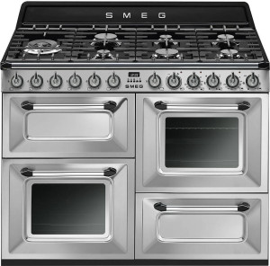 Fogão SMEG Victoria TR4110X-1(158 L - Gás Natural - Inox)