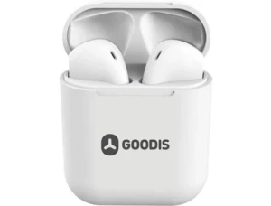 Auriculares Bluetooth True Wireless GOODIS (Outlet Grade A - In Ear - Microfone - Branco)