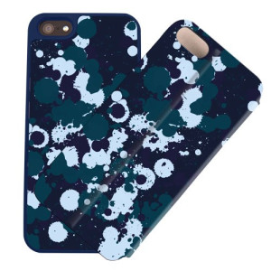 Capa iPhone 5, 5s, SE I-PAINT Double Case Azul