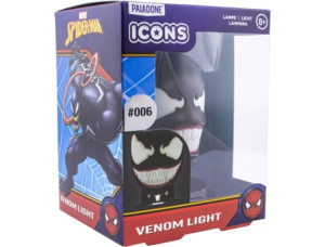 Spiderman Candeeiro Icon Light PALADONE Venom Marvel