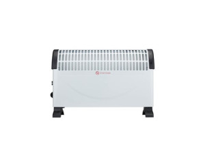 Alpina Convector Com 3 Níveis De Calor E Termostato Regulável 50x18x33cm Inclui Termofusível De Segurança (1500w 230v 50hz)