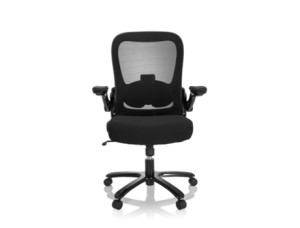 Hjh Office Cadeira de Escritório Ergonómica Instructor Sw I XXL Tecido de Malha e Tela Preto