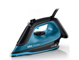 Ferro a Vapor BRAUN TEXSTYLE 5 SI5256BL (Jato de vapor 210 g/min - Base Cerâmica)