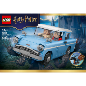 Lego 76470 Harry Potterâ„¢ Ford Anglia Voador â€“ Carro Encantado Com Personagens