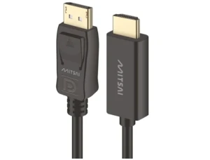 Cabo HDMI MITSAI (DisplayPort – 1.8m – Preto)