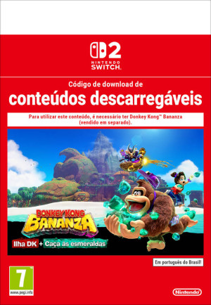Nintendo DDC AOC Donkey Kong Bananza: DK Island & Emerald Rush (Formato Digital)