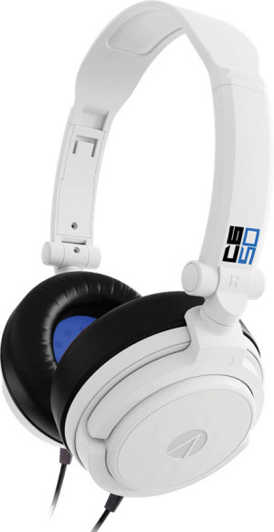 Auscultadores Gaming STEALTH C6-50 (Over Ear - Microfone - Branco)