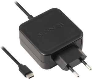 Carregador NGS Tipo-C W-45 Automatic Power (Compatível com PC e Tablet - Preto - 10 x 6 x 3 cm)
