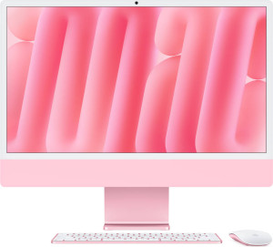 iMac APPLE CTO Rosa (24" - Apple M4 - RAM: 16 GB - 512 GB SSD - Teclado Inglês Internacional)
