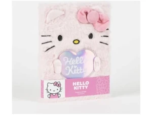 Caderno A5 Fluffy Hello Kitty (Outlet Caixa Aberta)