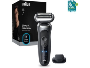 Máquina de Barbear BRAUN Series 7 72-G1200S (Autonomia 60 min - Recarregável)