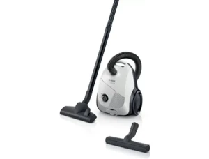 Aspirador com Saco BOSCH BGLS2WH1H Sustentavel (80 dB - Saco de pó 3.5 L)