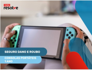 MDS Seguro Dano Roubo 1 Ano - 1800 a 2500 - Consolas Portáteis