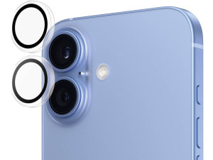 Protetor de Câmara PANZERGLASS Hoops iPhone 16/16 Plus (Outlet Caixa Aberta - Preto)
