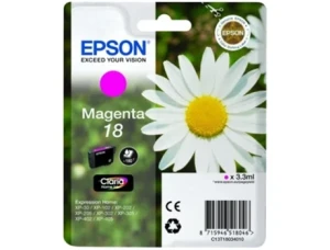 Tinteiro EPSON T1803 Magenta (Outlet Caixa Aberta - C13T18034020)
