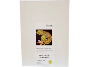 Papel A4 Matte Solution 230 gr 100 Folhas