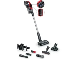 Aspirador Vertical BOSCH BBS931PET Unlimited 9 Pro Animal (Autonomia 60 min - Vermelho)