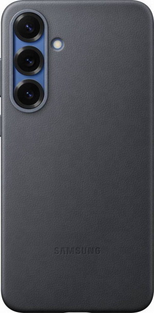 Capa SAMSUNG Galaxy S25 Plus de Pele Vegana (Preto)
