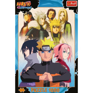 Puzzle TREFL   Naruto Team / Masa (Idade Mínima Recomendada: 12 Anos  - 1000 Peças)