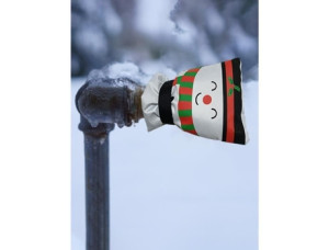 Mioloe Capa Protetora De Torneira Externa Para Decoração De Inverno E Natal